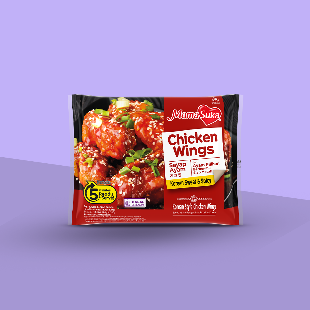 Chicken Wings Rasa Korean Sweet & Spicy